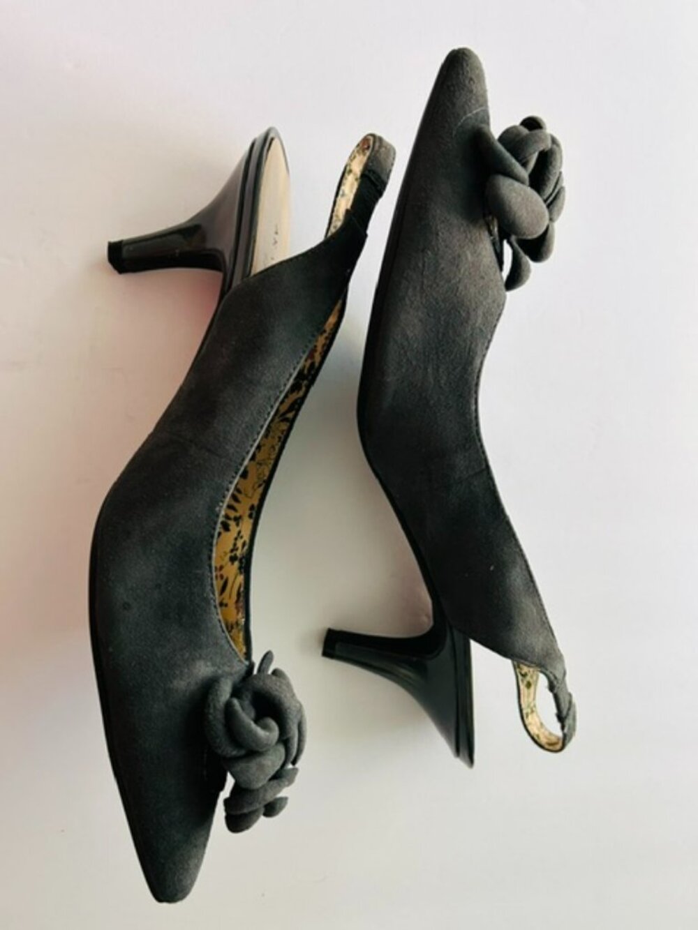 NWT Anne Klein Women's Akdarleen Gray Heels, Size 8M
